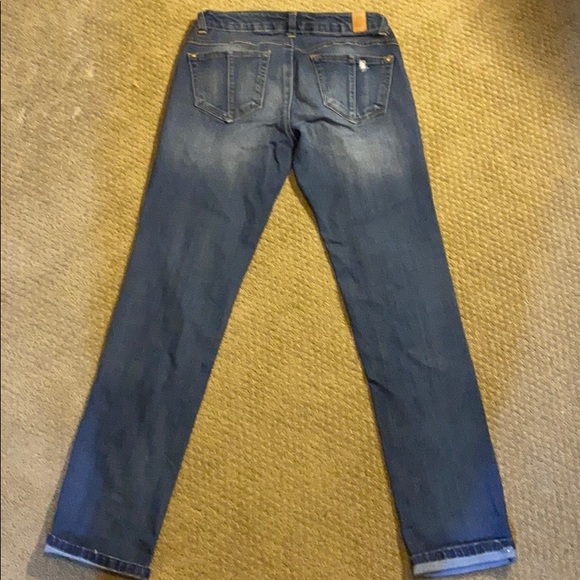 Jolt Jeans Blue Denim Wash Distressed size 3 - Picture 2 of 2